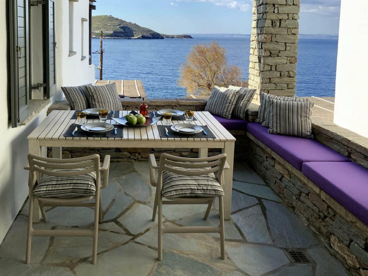 Aqua Blue, Only 100 Meters From The Beach Of Gialiskari Ioulis Eksteriør bilde