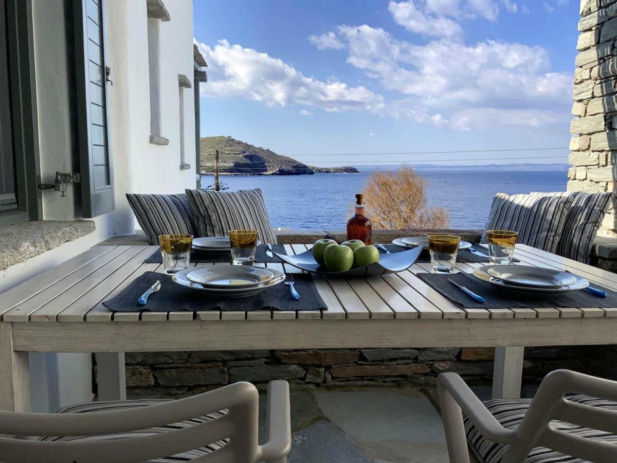 Aqua Blue, Only 100 Meters From The Beach Of Gialiskari Ioulis Eksteriør bilde